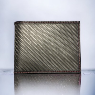 Real carbon fiber wallet with RFID protection