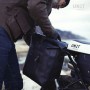 Khali side bag in TPU and Unitgarage bag holder frame for BMW K75 K100