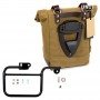 Side bag in canvas and Unitgarage bag holder frame for BMW K75 K100
