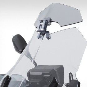 Vario Ergo 3D front fairing extension spoiler Smoke Wunderlich for BMW