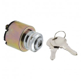Universal ignition lock with 2 keys