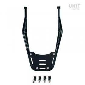 Ducati Desertix Unitgarage total black rear luggage rack with passenger handles