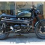 Gobi Desert tail kit and Bates light Triumph Bonneville Thruxton Scrambler 2001 2015