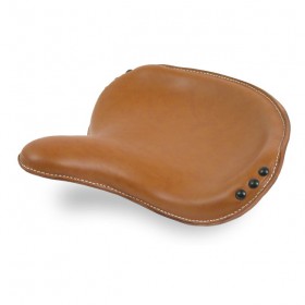 WLA Military brown leather solo seat