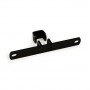 Solo seat bracket with single shock absorber