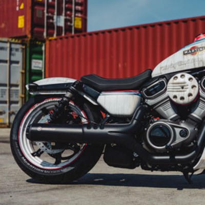 Parafango posteriore stile OEM Cult Werk Harley Davidson Nightster