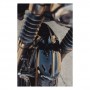 Parafango anteriore Old School Harley davidson nightster 975 nero lucido
