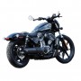 Terminale di scarico Harley Davidson Nightster 975 S&S Grand National nero