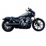 Terminale di scarico Harley Davidson Nightster 975 S&S Grand National nero
