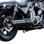 Terminale di scarico Harley Davidson Nightster 975 S&S Grand National nero