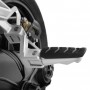 Passenger footrest extensions Silver BMW R NineT - Scrambler - Pure - Urban GS - Racer - NineT /5