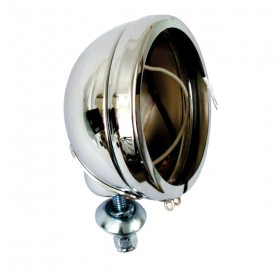 4-1/2 inch chrome headlight housing