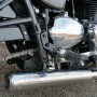 2 into 1 Triumph Bonneville Scrambler Thruxton exhaust system 01-15