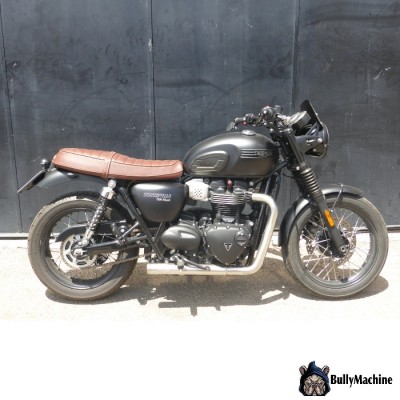 Double Cross exhaust system Triumph Bonneville t100 17-22