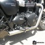 Double Cross exhaust system Triumph Bonneville T120 17-22