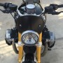 Universal motorcycle number display screen with round headlight, 3 variants