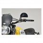 Specchietto moto universale Clamp-on D-specchio 19 Half Moon