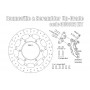 4 piston brake kit for Triumph Bonneville and Scrambler Freespirits
