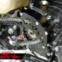 Black sprocket cover for Triumph Bonneville - Scrambler - Thruxton 2002 - 2016