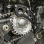Black sprocket cover for Triumph Bonneville - Scrambler - Thruxton 2002 - 2016