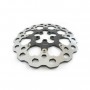Floating petal brake disc for Triumph Street Cup