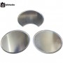 Kit of 3 universal motorcycle aluminum number plates