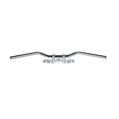 Manubrio sportivo TRW Superbike da 22 mm cromato