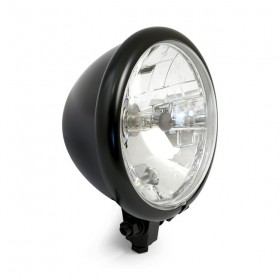 Bates black headlight 155 mm 5-4/4" inch approved