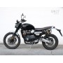 Triumph Scrambler 1200 XE XC dal 2019 Borsa in canvas e supporto sinistro Unitgarage