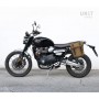 Triumph Scrambler 1200 XE XC dal 2019 Borsa in canvas e supporto sinistro Unitgarage