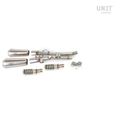 Marmitta Triumph Scrambler 1200 XE e XC omologata Unitgarage