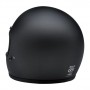 Casco integrale stile vintage Biltwell Gringo nero opaco