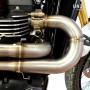Complete Triumph Scrambler 1200 XC and XE Unitgarage exhaust system