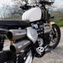 Impianto di scarico completo Triumph Scrambler 1200 XC e XE Unitgarage