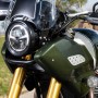 Gloss green Dual body kit Triumph Scrambler 1200 XE XC Unitgarage