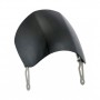 Triumph T100 T120 Thruxton Speed Twin black aluminum screen