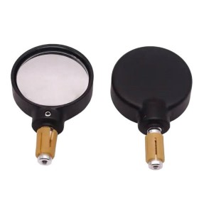 Pair of universal bar end mirrors 70 mm Mad