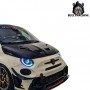 Cofano Cattivo Abarth 500 595 695 con 6 prese aria