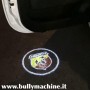 Logo Abarth proiettato a terra - 2 dispositivi da portiera