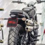 Triumph Street Scrambler license plate holder with headlight