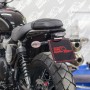 Triumph Street Twin license plate holder with headlight
