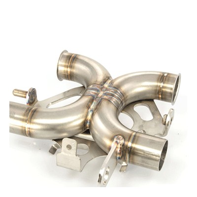 Eliminate catalyst X-Pipe decatalyst Triumph Bonneville T100 T120