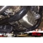 Triumph Bobber decatalytic converter X-Pipe remover