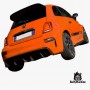 Estrattore posteriore maggiorato Abarth 500 595 695 restyling