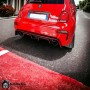 Estrattore posteriore maggiorato Abarth 500 595 695 restyling