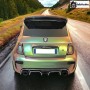 Estrattore posteriore maggiorato Abarth 500 595 695 restyling