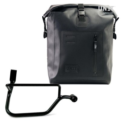 Triumph Street Twin 900 from 2016 TPU bag and right Unitgarage support
