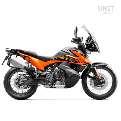 KTM 790 890 adventure Atlas Unitgarage aluminum bag holders