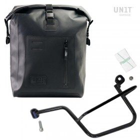 Moto Guzzi V7 I II III borsa laterale TPU e supporto sinistro Unitgarage