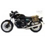 Moto Guzzi V7 I II III from 2008 to 2020 canvas bag and left support Unitgarage